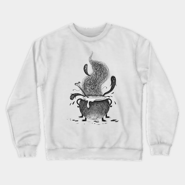 Magic Cauldron Crewneck Sweatshirt by Gummy Illustrations